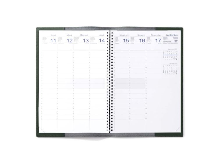 Protège agenda 21x29.7 en cuir - PH504