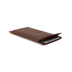 Pochette Honor 90 en cuir marron - PM-060-01