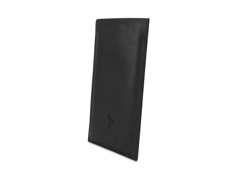 Pochette Galaxy S25 en cuir noir - PM-050-01