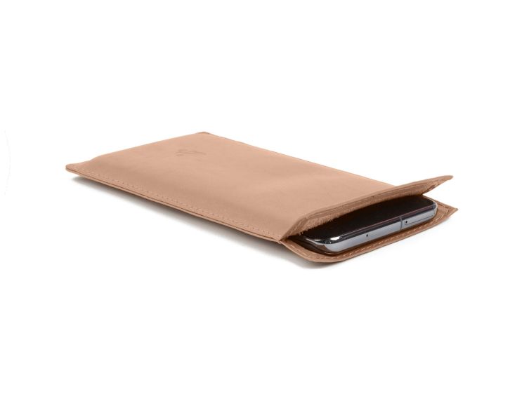Pochette Honor 70 en cuir rosa - PM-062-01