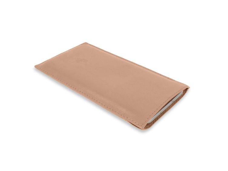 Pochette Honor Magic 6 Lite en cuir rosa - PM-059-01