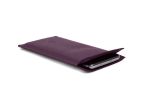 Pochette iPhone 16 Pro Max en cuir myrtille - PM-045-01