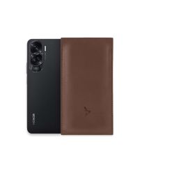 Pochette Honor 90 Lite en cuir marron - PM-061-01