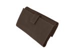 Portefeuille compagnon en cuir marron - 573