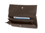 Portefeuille compagnon en cuir marron - 573