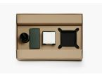 Coffret de bureau en cuir vert SM 5034 + PC+VP+CB+PL + coffret