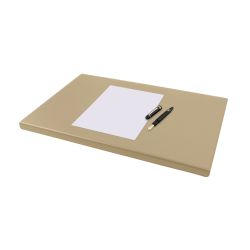 Coffret de bureau en cuir beige SM 5034 + PC+VP+CB+PL + coffret