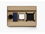 Coffret de bureau en cuir bleu SM 5034 + PC+VP+CB+PL + coffret