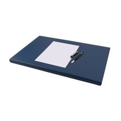 Coffret de bureau en cuir bleu SM 5034 + PC+VP+CB+PL + coffret