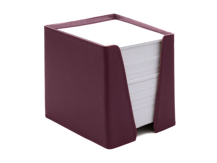 Coffret de bureau en cuir bordeaux SM 5034 + PC+VP+CB+PL + coffret