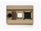 Coffret de bureau en cuir marron SM 5034 + PC+VP+CB+PL + coffret