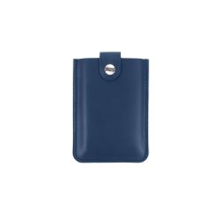 Porte-carte de visite en cuir bleu - PM-063 business