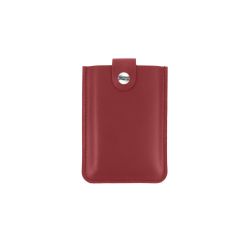 Porte-carte de visite en cuir rouge - PM-063 business