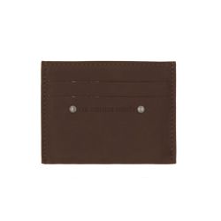 Porte-cartes 4 cartes anti-rfid en cuir marron foncé - 930 X