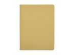 Protège cahier A4 en cuir noir