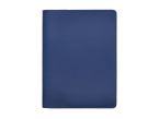 Protège cahier A4 en cuir noir