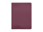 Protège cahier A4 en cuir noir