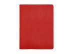 Protège cahier A4 en cuir noir