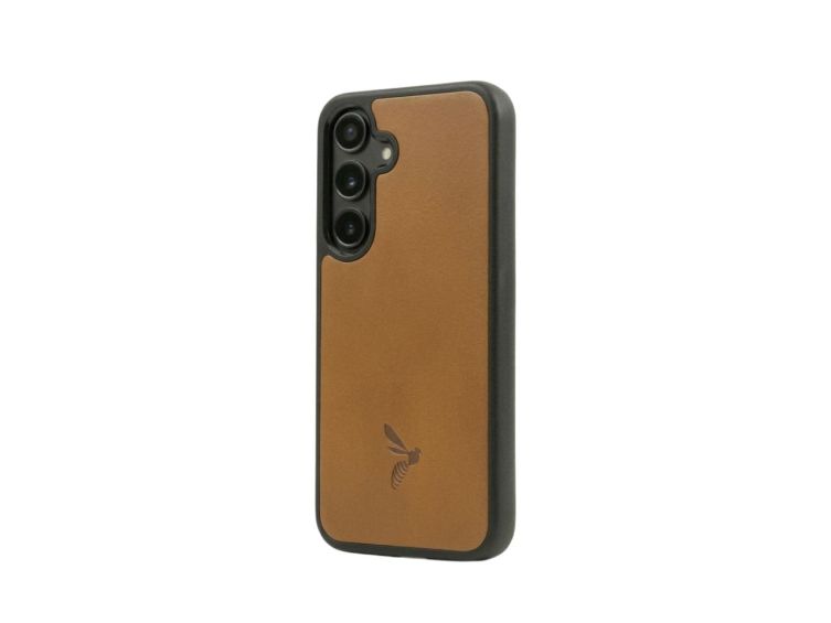 Coque Galaxy S24 cuir gold - PM-065-01