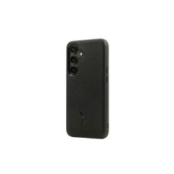Coque Galaxy S24 cuir noir - PM-065-01
