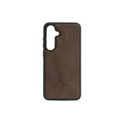 Coque Galaxy S24+ cuir marron - PM-066-01