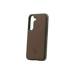 Coque Galaxy S24+ cuir marron - PM-066-01