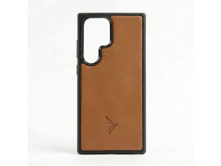 Coque Galaxy S24 Ultra cuir gold - PM-068-01