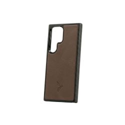 Coque Galaxy S24 Ultra cuir marron - PM-068-01