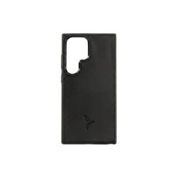 Coque Galaxy S24 Ultra cuir noir - PM-068-01