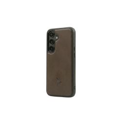 Coque Galaxy S25 cuir marron - PM-069-01