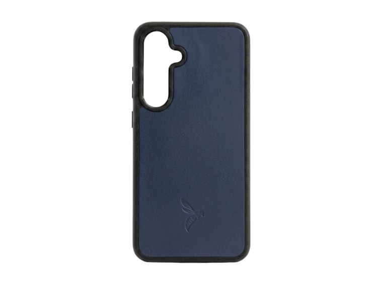 Coque Galaxy S25+ cuir bleu - PM-070-01