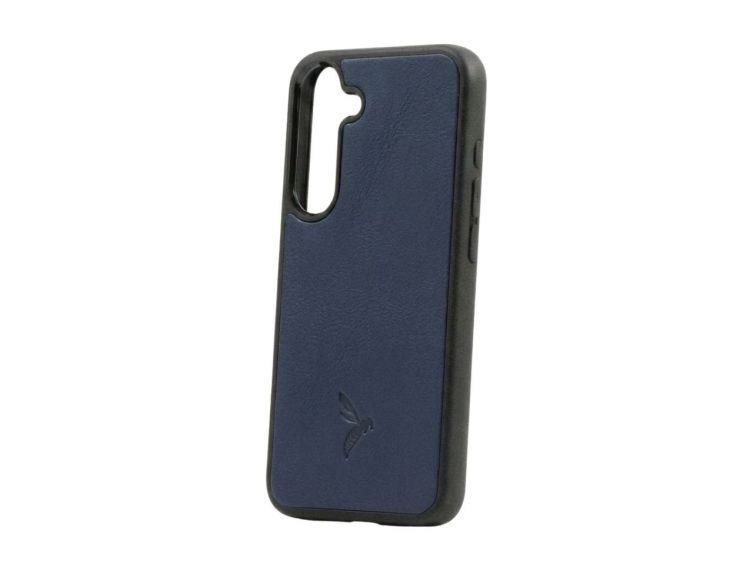 Coque Galaxy S25+ cuir bleu - PM-070-01