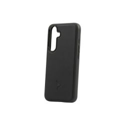Coque Galaxy S25+ cuir noir - PM-070-01
