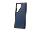 Coque Galaxy S25 Ultra cuir bleu - PM-071-01