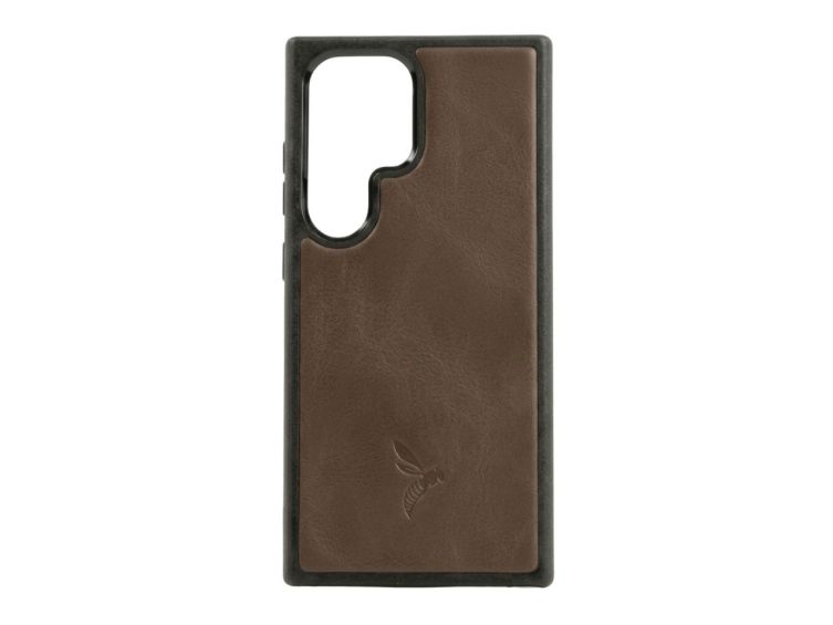 Coque Galaxy S25 Ultra cuir marron - PM-071-01