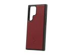 Coque Galaxy S25 Ultra cuir rouge - PM-071-01