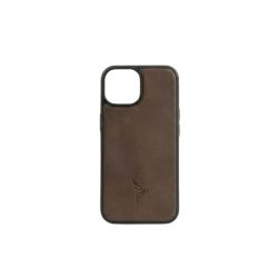 Coque iPhone 14 cuir marron - PM-072-01