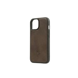 Coque iPhone 14 cuir marron - PM-072-01