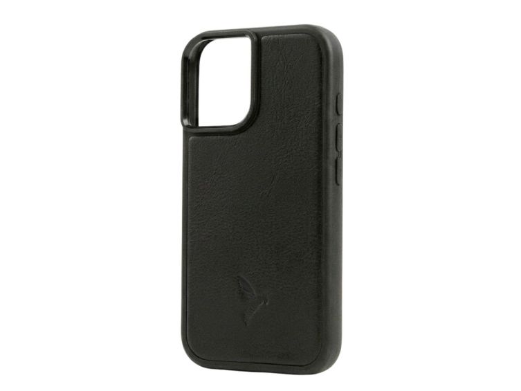 Coque iPhone 16 cuir noir - PM-080-01