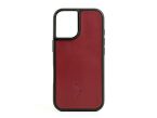 Coque iPhone 16 cuir rouge - PM-080-01