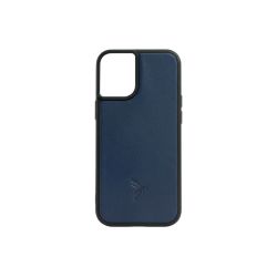 Coque iPhone 16 Plus cuir bleu - PM-081-01