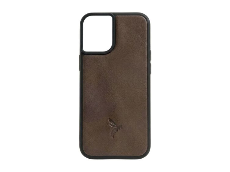 Coque iPhone 16 Plus cuir marron - PM-081-01
