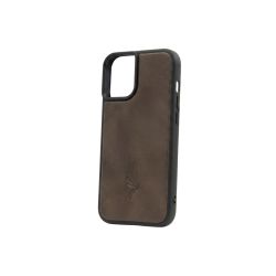 Coque iPhone 16 Plus cuir marron - PM-081-01