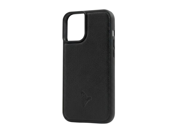 Coque iPhone 16 Plus cuir noir - PM-081-01