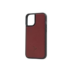Coque iPhone 16 Plus cuir rouge - PM-081-01