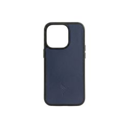 Coque iPhone 16 Pro cuir bleu - PM-082-01