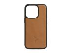 Coque iPhone 16 Pro cuir gold - PM-082-01