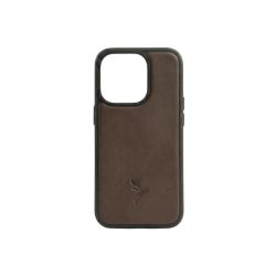 Coque iPhone 16 Pro cuir marron - PM-082-01