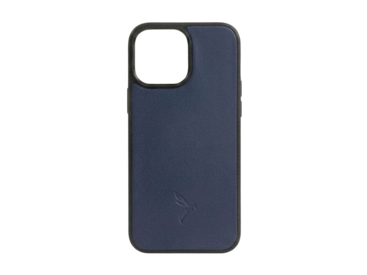 Coque iPhone 16 Pro Max cuir bleu - PM-083-01