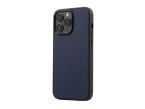 Coque iPhone 16 Pro Max cuir bleu - PM-083-01